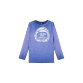 3 Pommes Boys Blue Long 'I need more Space' T-shirt